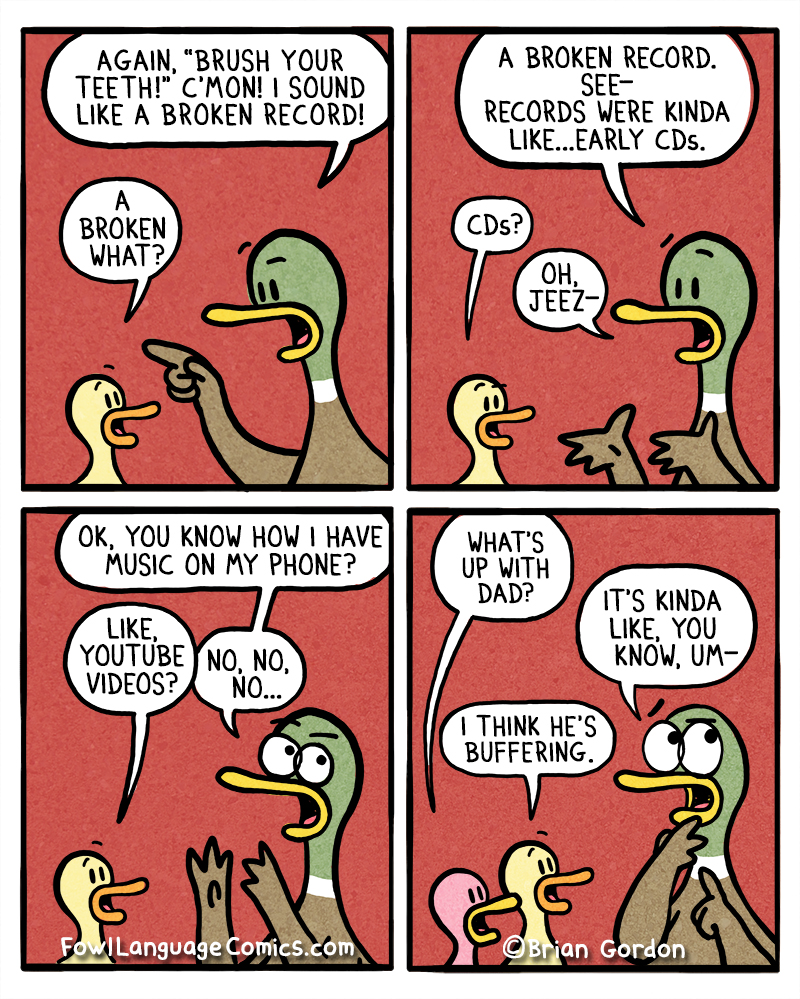 Broken Record - Fowl Language Comics