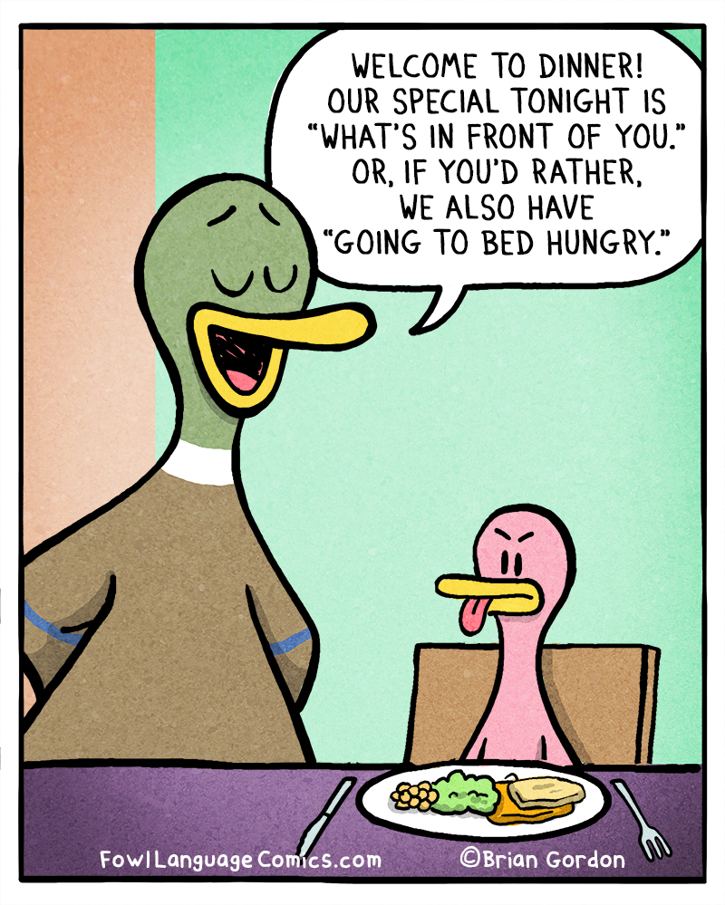 Dinner Special - Fowl Language Comics