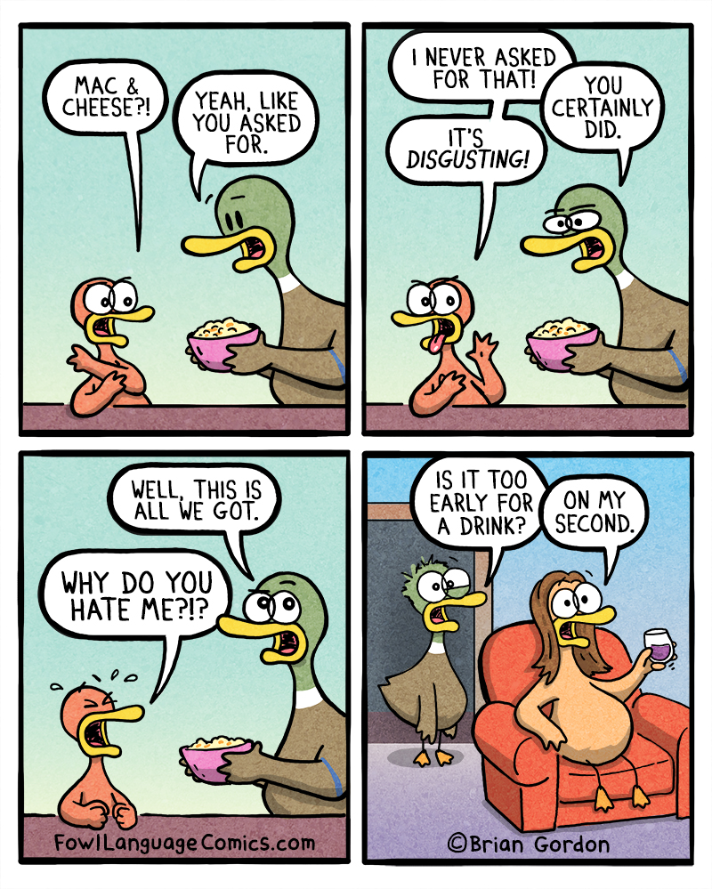 Need A Drink - Fowl Language Comics